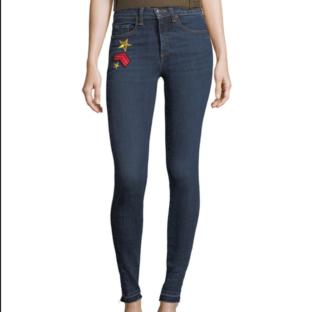 Veronica Beard Kate Mid-Rise Skinny Jeans size 24